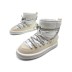 Женские короткие угги Ugg Chanel Lunar White