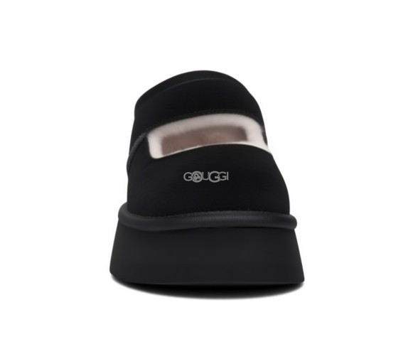 Женские слипоны на платформе Ugg Bea Mary Jane Black