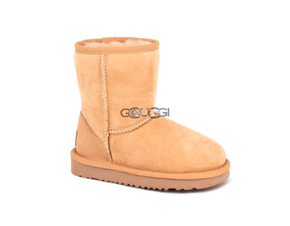 Детские короткие угги Kids Classic Short Chestnut 2