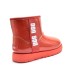 Женские прозрачные мини угги Ugg Mini Clear Red
