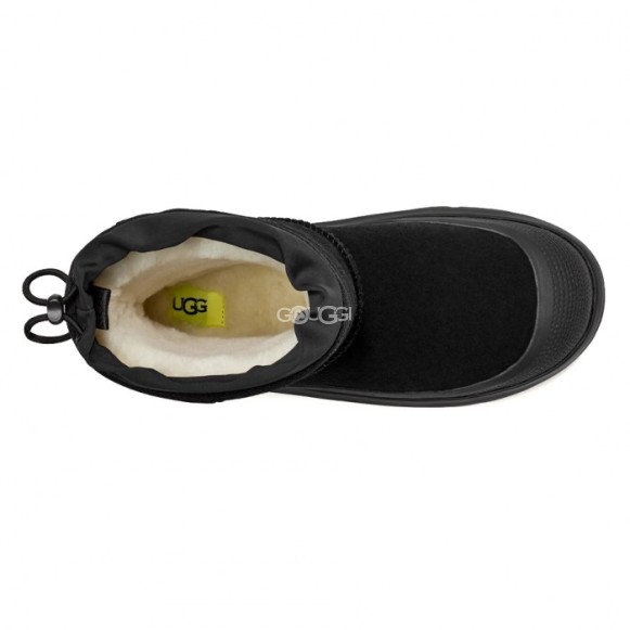 Мужские короткие угги Classic Short Weather Hybrid - Black