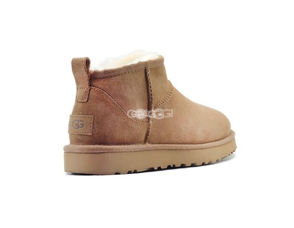 Женские ультра мини угги Ultra mini Chestnut