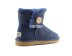 Женские мини угги с пуговицей Bailey Button Mini Navy