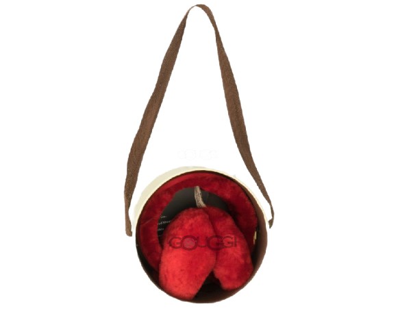 Меховые наушники Earmuff Red