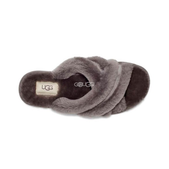 Женские тапочки Ugg Slippers Scuffita Grey