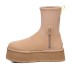 Женские угги  на платформе UGG Classic Dipper Sand