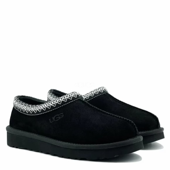 Женские слипоны Ugg Tasman Suede Slippers Black