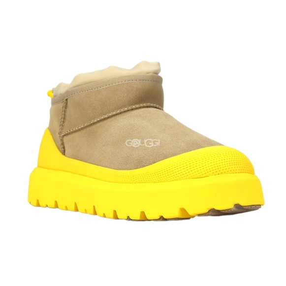Женские мини угги Cl Ultra Mini Weather Hybrid Mustard Seed/Summer Wheat