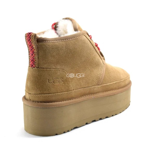 Женские ботинки на платформе Neumel Heritage Platform Chestnut