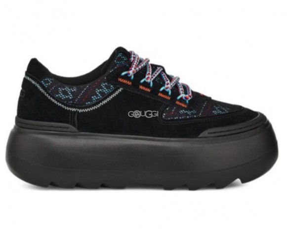 Женские кроссовки Ugg Marin Mega Lace Braid Black