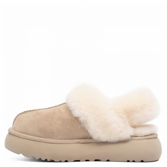 Женские тапочки Ugg Slippers Disquette Sand